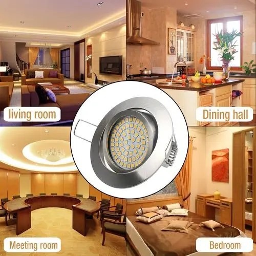 Die casting LED COB downlight heatsinks application